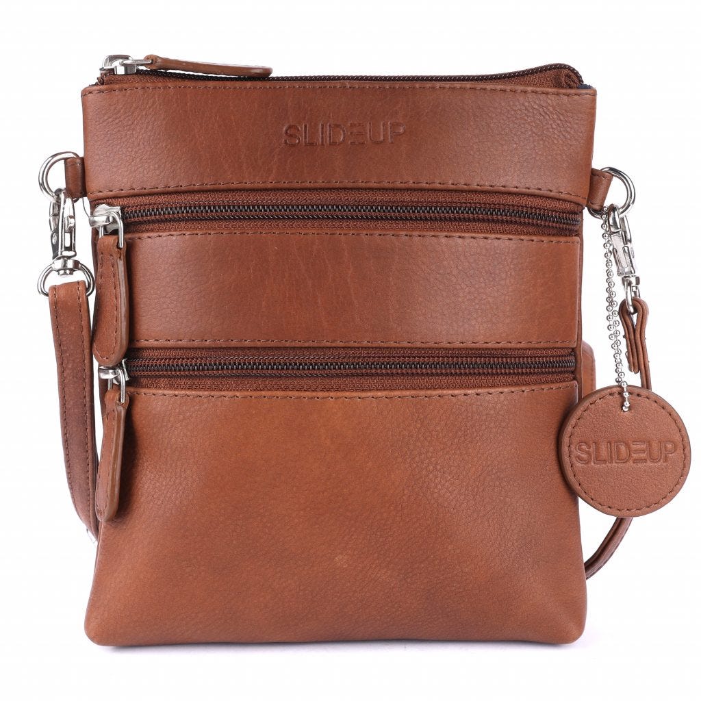 brown black crossbody bag