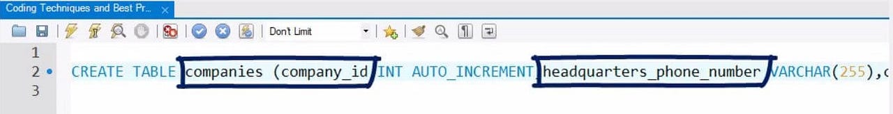 SQL Best Practices — How to type code cleanly and perfectly organized ...