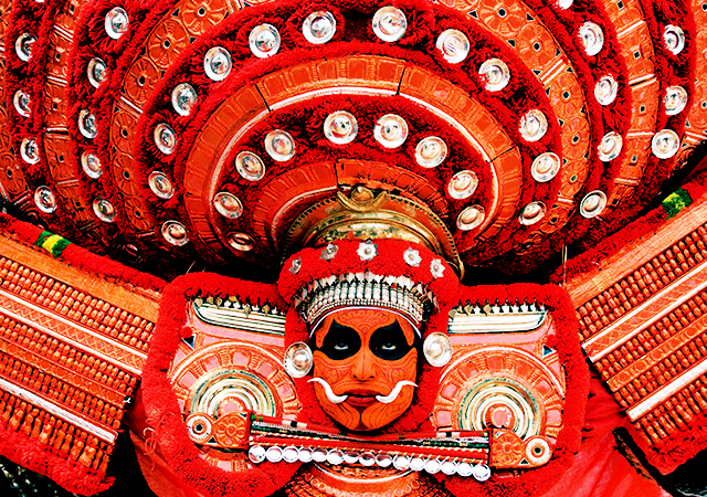 4 places to watch the traditional art form theyyam in kerala by paradise holidays medium traditional art form theyyam in kerala