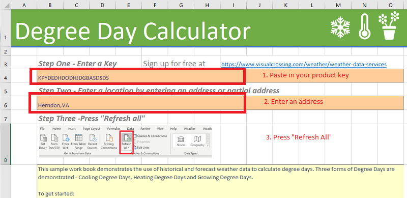 Degree Day Calculator For Microsoft Excel By Andrew Wigmore Medium