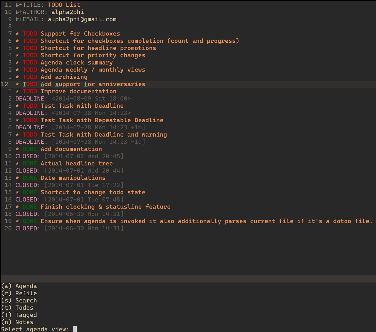 Vim/Neovim — Managing Notes and Todo List by alpha2phi Medium