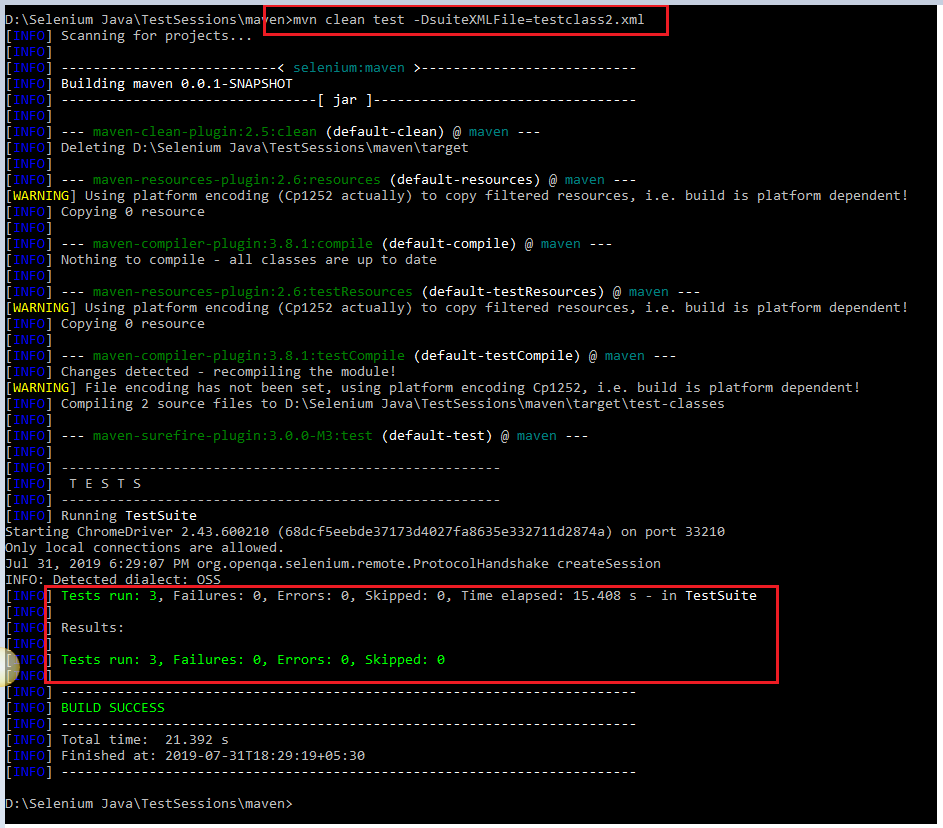 How to Run Selenium Tests Using Maven Through Command Line by Kiran