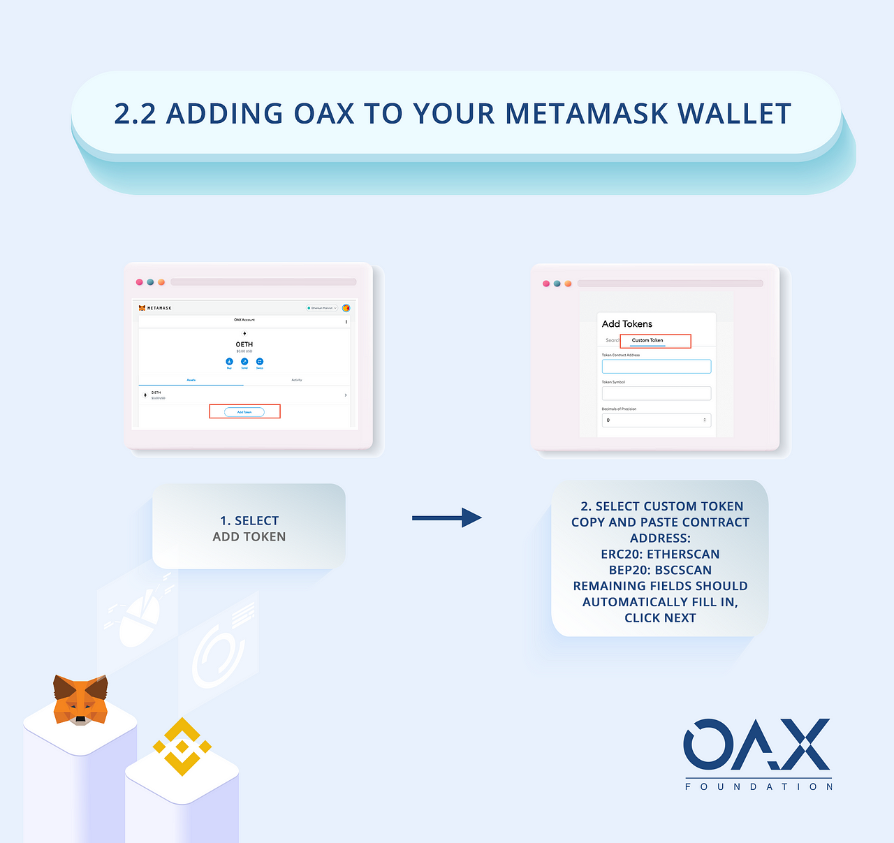 Wrapping Your OAX Token to BEP-20 Guide | by OAX | Medium