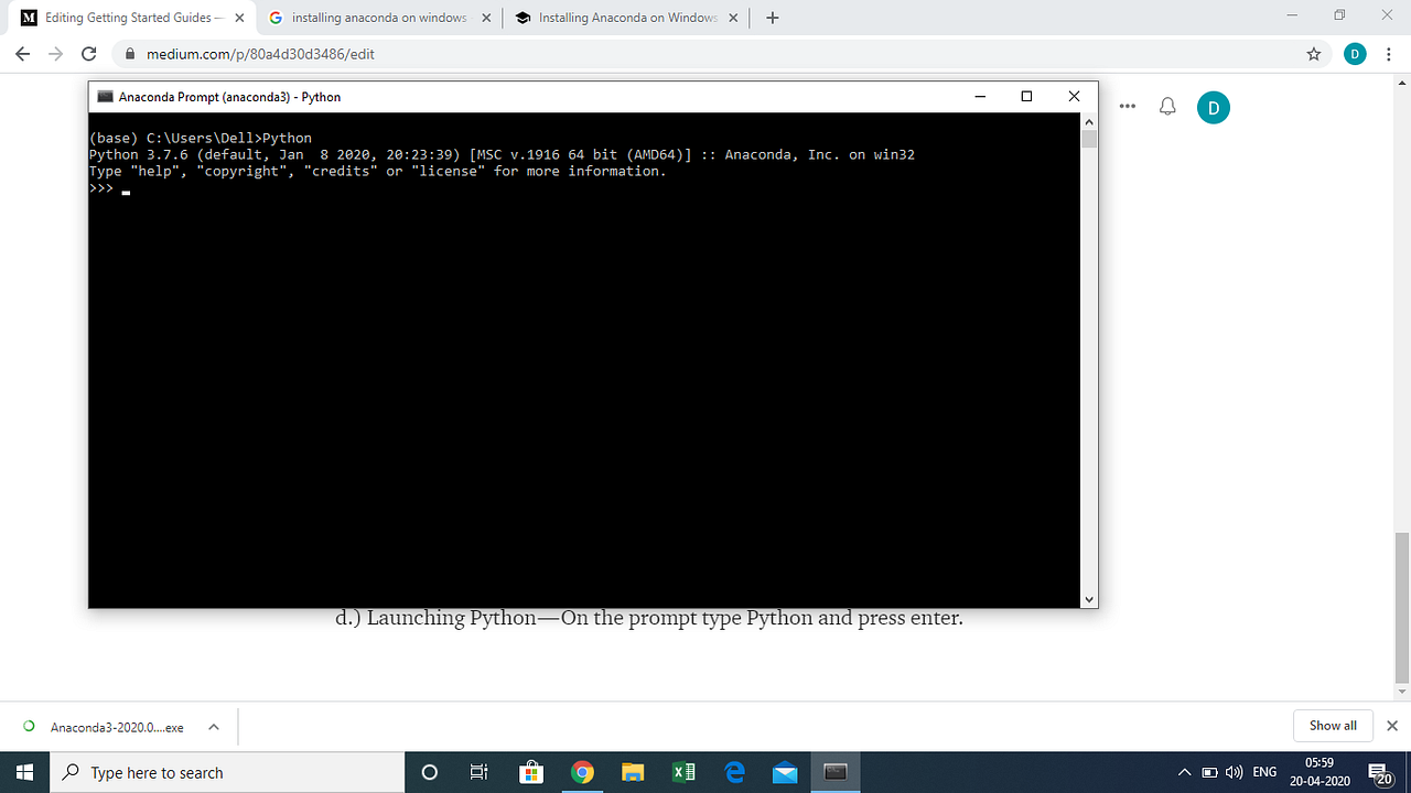 Getting Started Guide — Anaconda. Open Source Platform For Python… | by ...