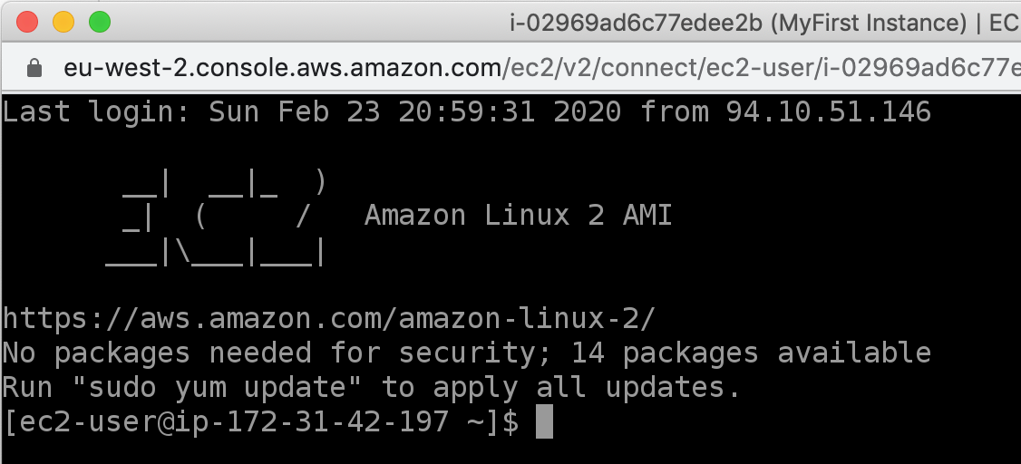 SSH into EC2 instance on different Operating System by B. Chen Medium