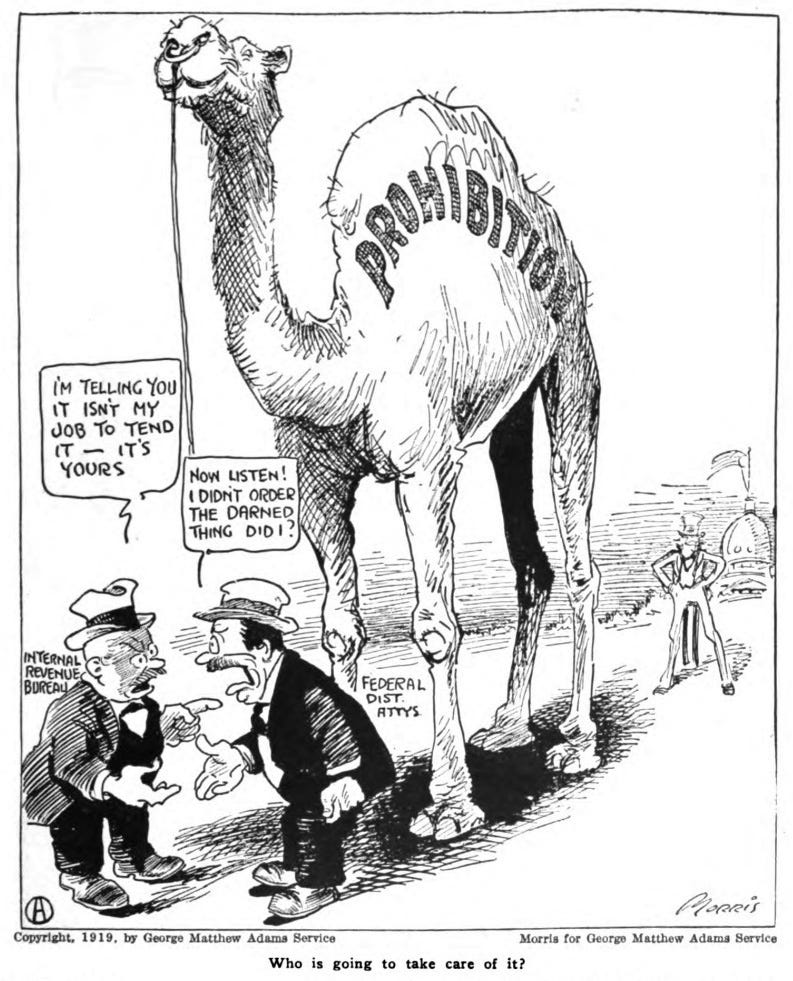 Prohibition Cartoons. The passage of Prohibition in 1919 was… by