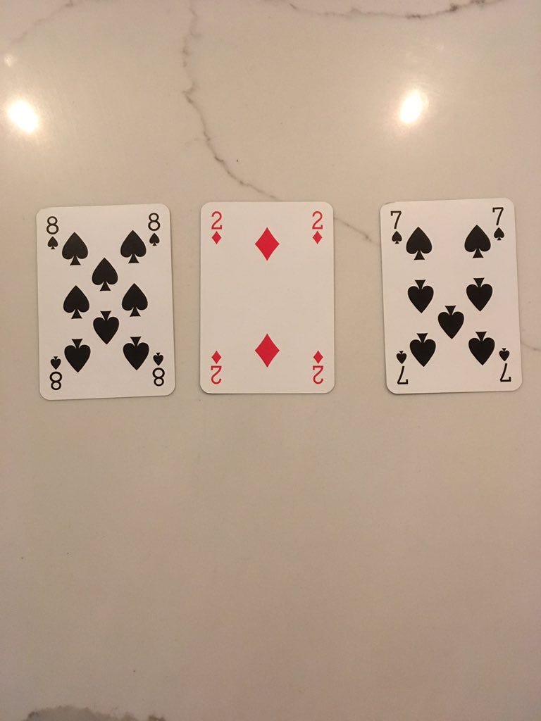 Shuffling a Deck of Cards, to the End of Space and Time by Matthew