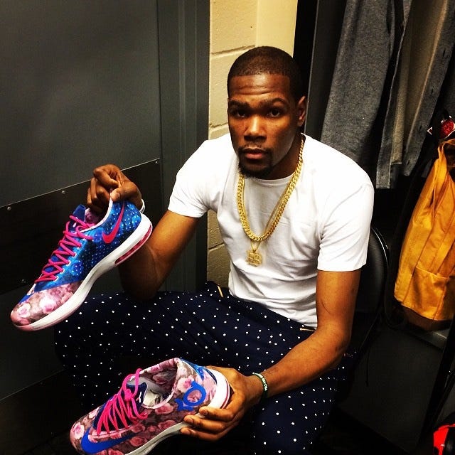 durant feet size