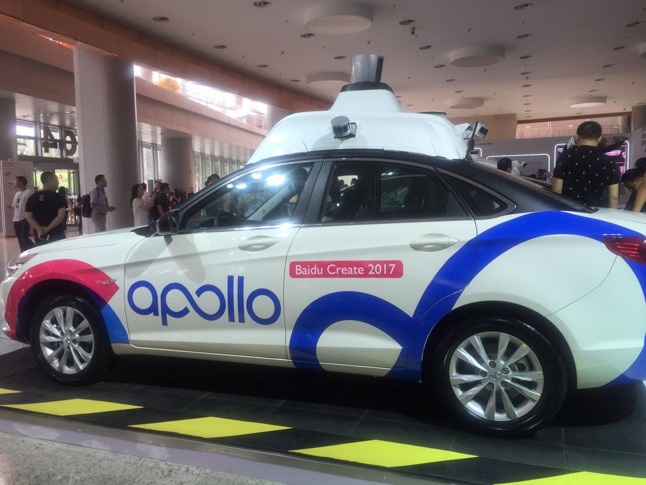 Baidu apollo автомобили