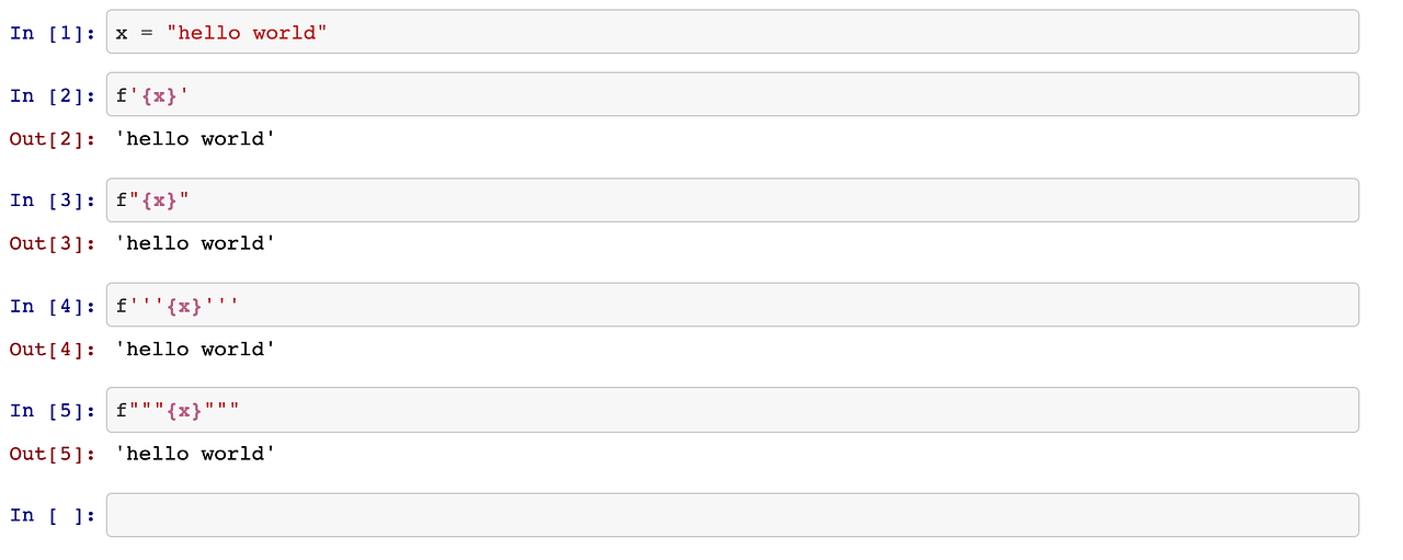 fstrings — Python 3.8 String formatting by Krishna B Medium
