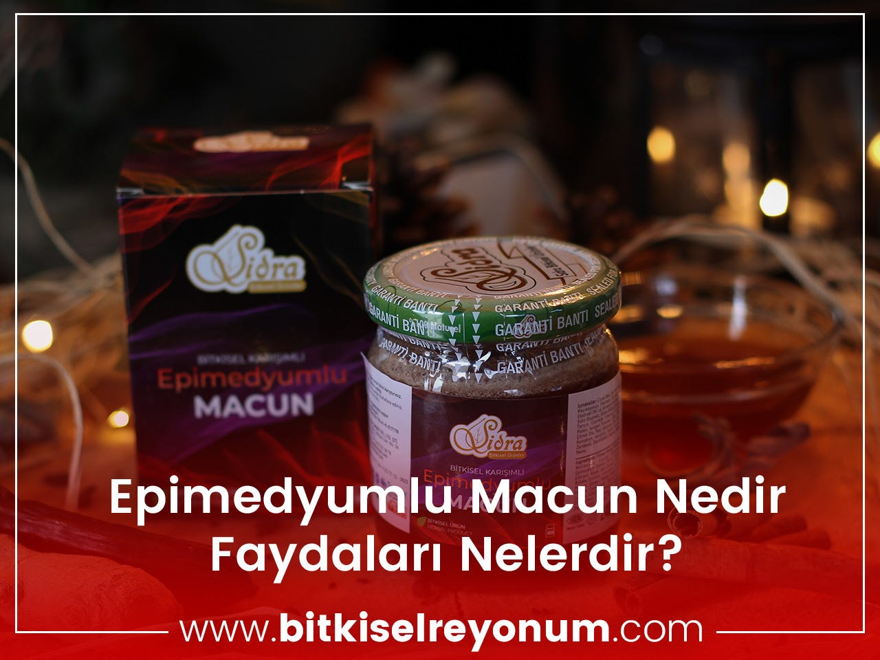 epimedyumlu macun bitkisel reyonum