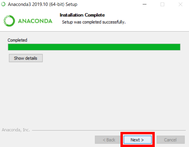 install anaconda windows 7