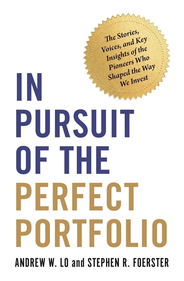 Book cover: In Pursuit of the Perfect Portfolio
