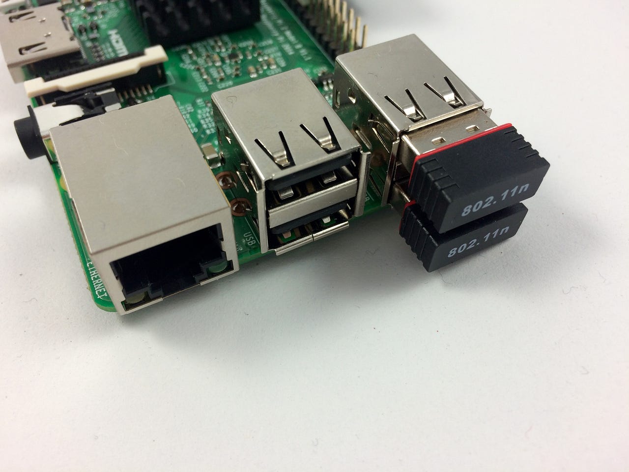 Adding a Second Wireless Adaptor to a Raspberry Pi for Network Monitoring by Alasdair Allan