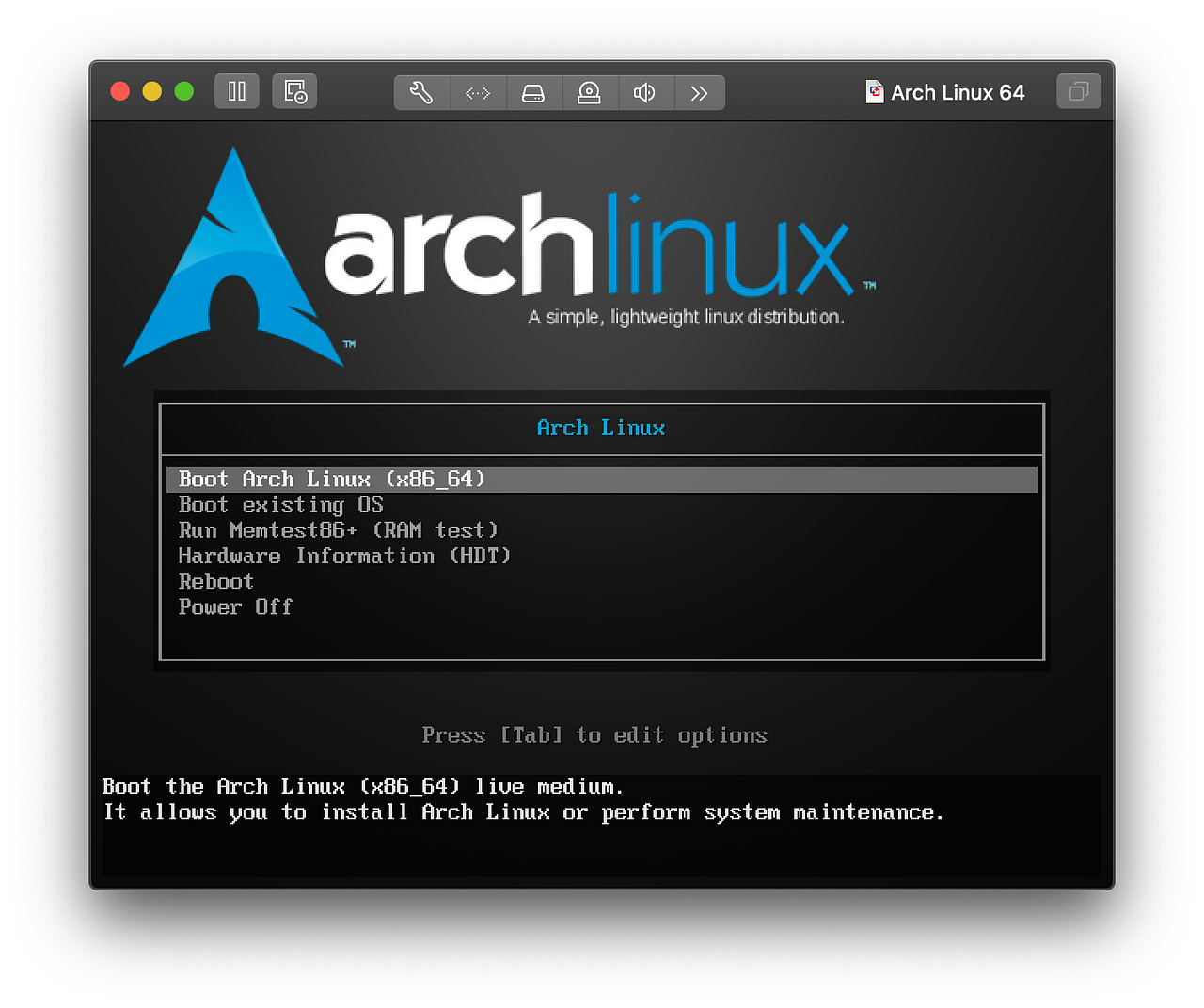 How to install Arch Linux Medium