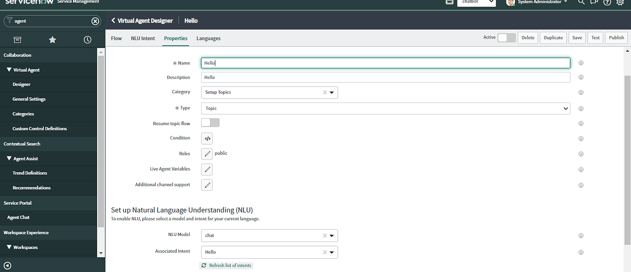 Create a chatbot using ServiceNow | by Shwetadabgar | Analytics Vidhya ...