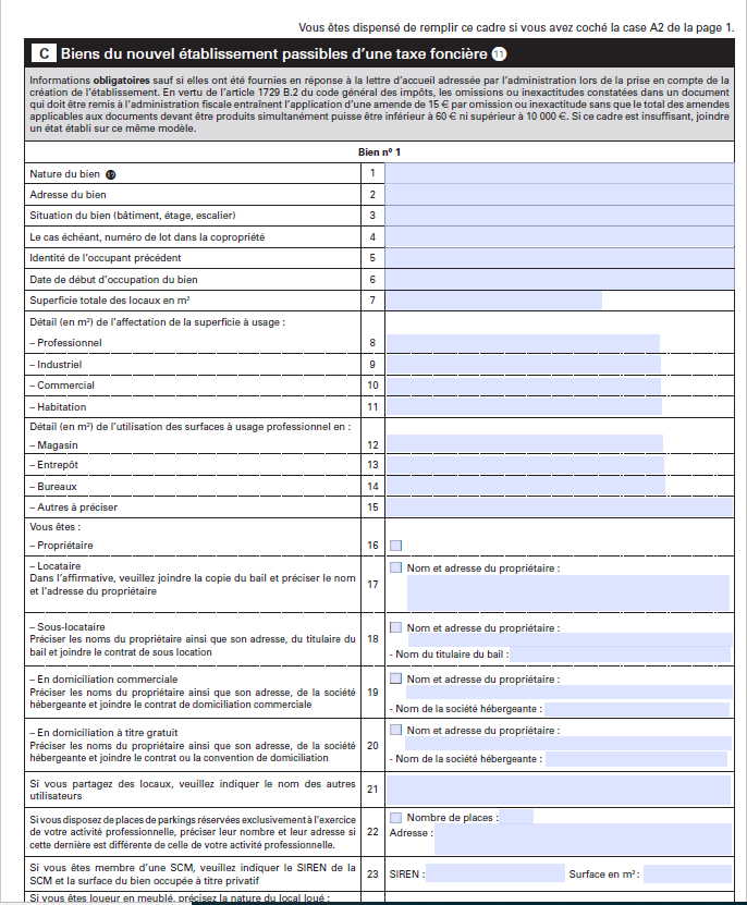 CFE 2019 : Comment Compléter Le Formulaire De « Déclaration Initiale ...