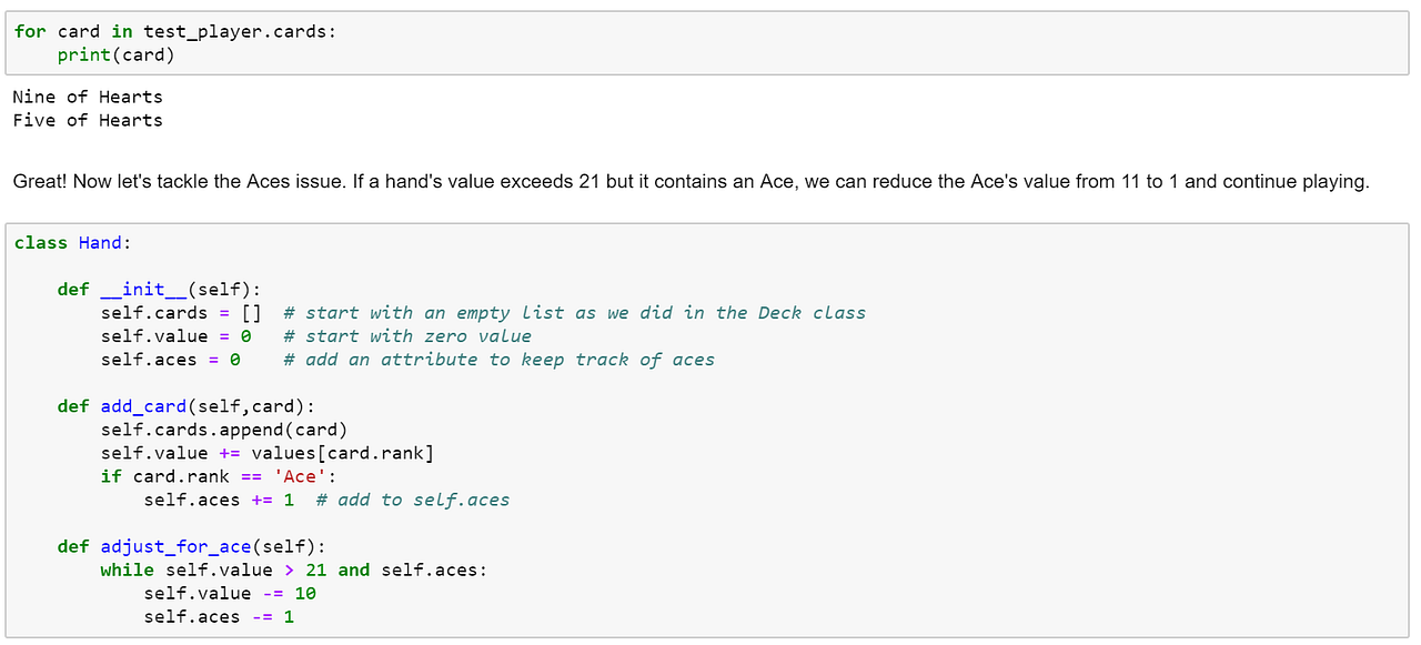 A Game of Black Jack on Python as a fun exercise by Gayan Samarakoon