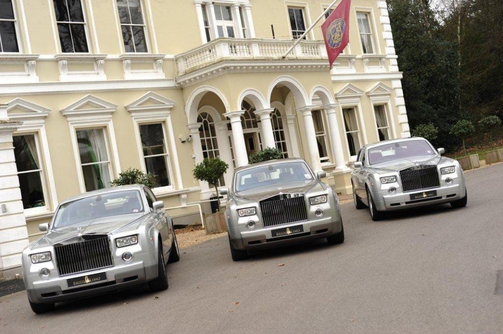 Rolls Royce Phantom Hire For Weddings
