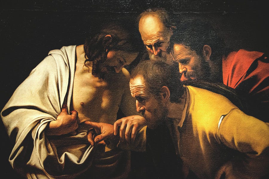 The Story Behind… Incredulity. “The Incredulity of Saint Thomas” by
