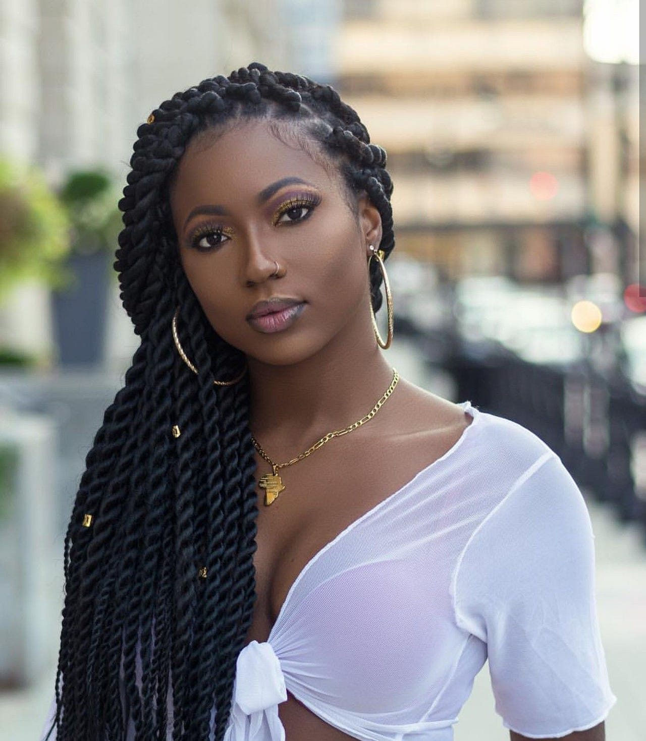 How To French Braid For Curly Hair By Nieshatanelle Medium