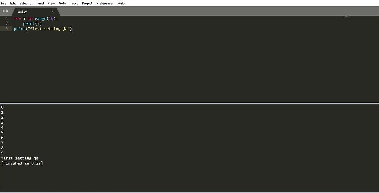 setup sublime text for python setup sublime text for python