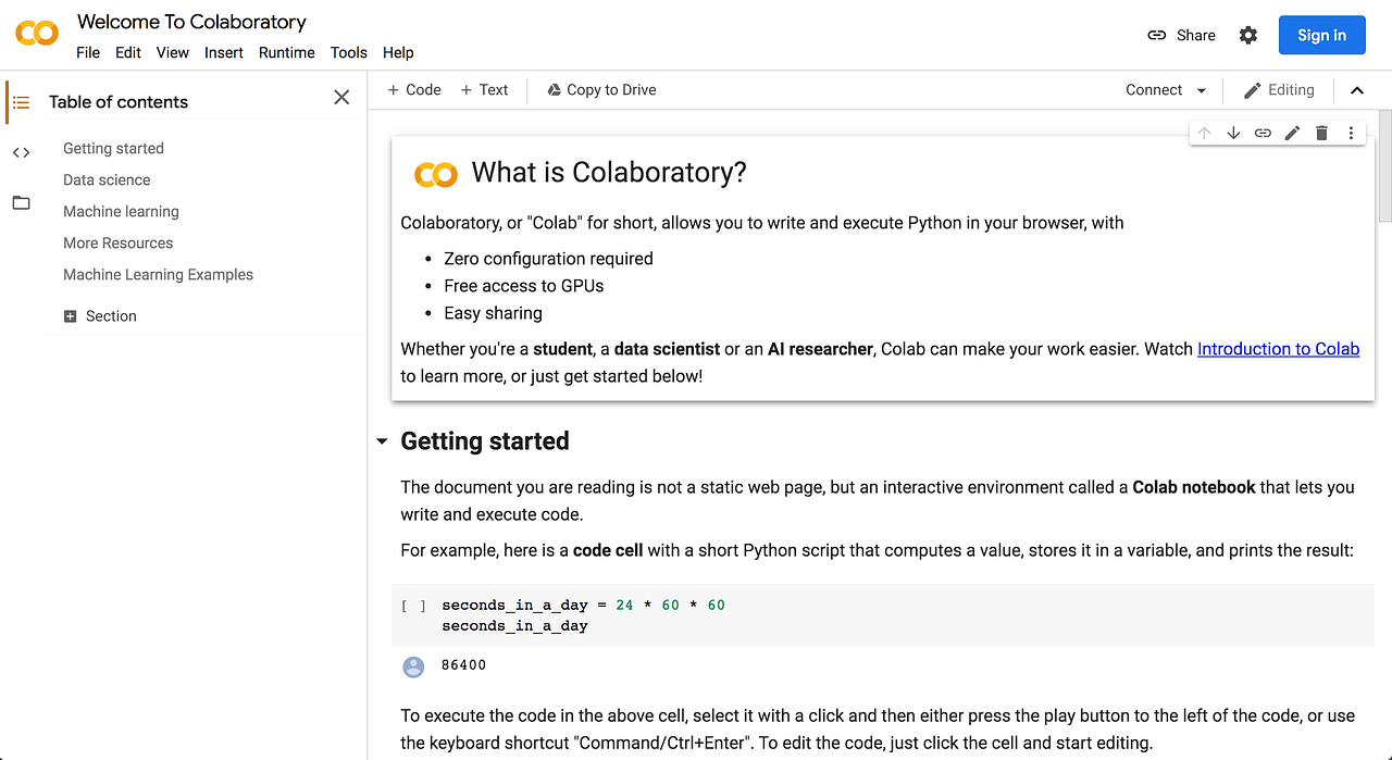 Tensorflow2.0 HelloWorld using Google Colab | by Maheshwar Ligade ...