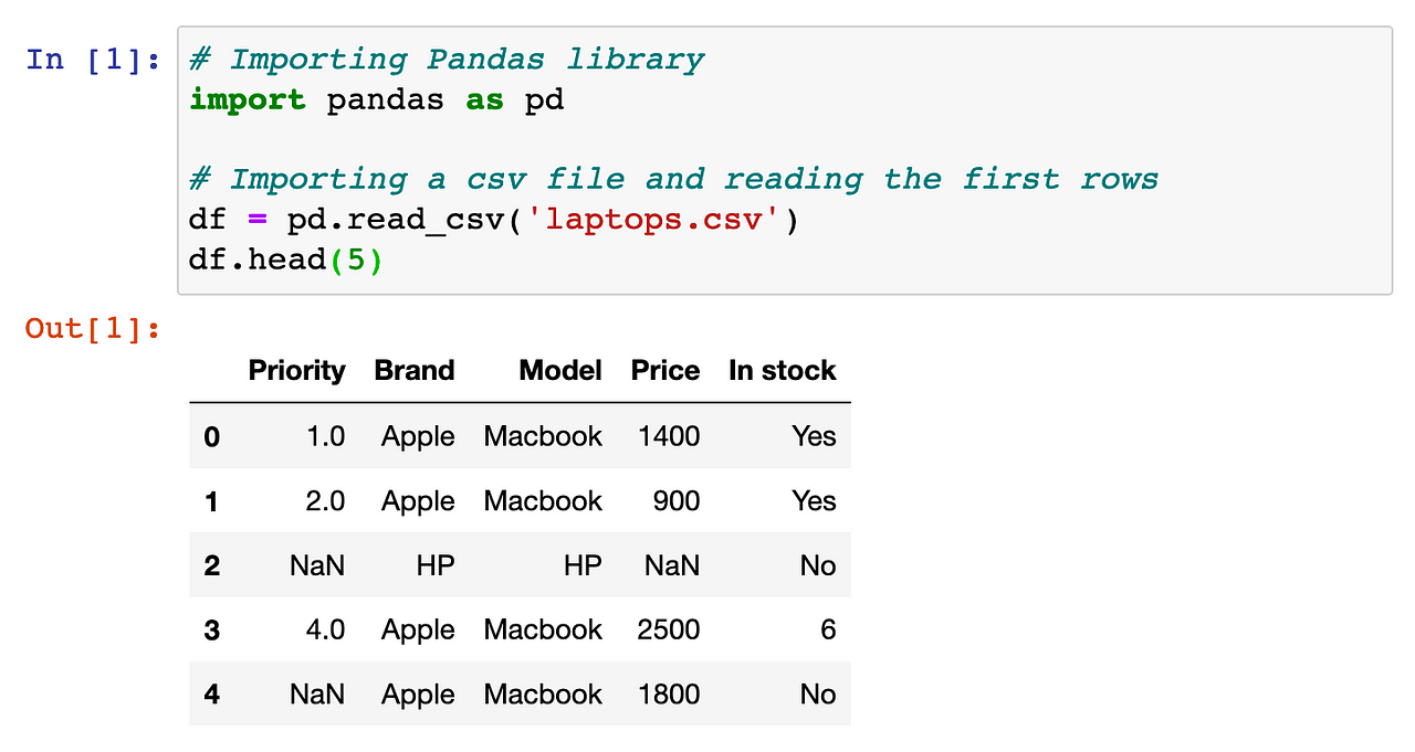 Increase Productivity: Data Cleaning using Python and Pandas | by ...