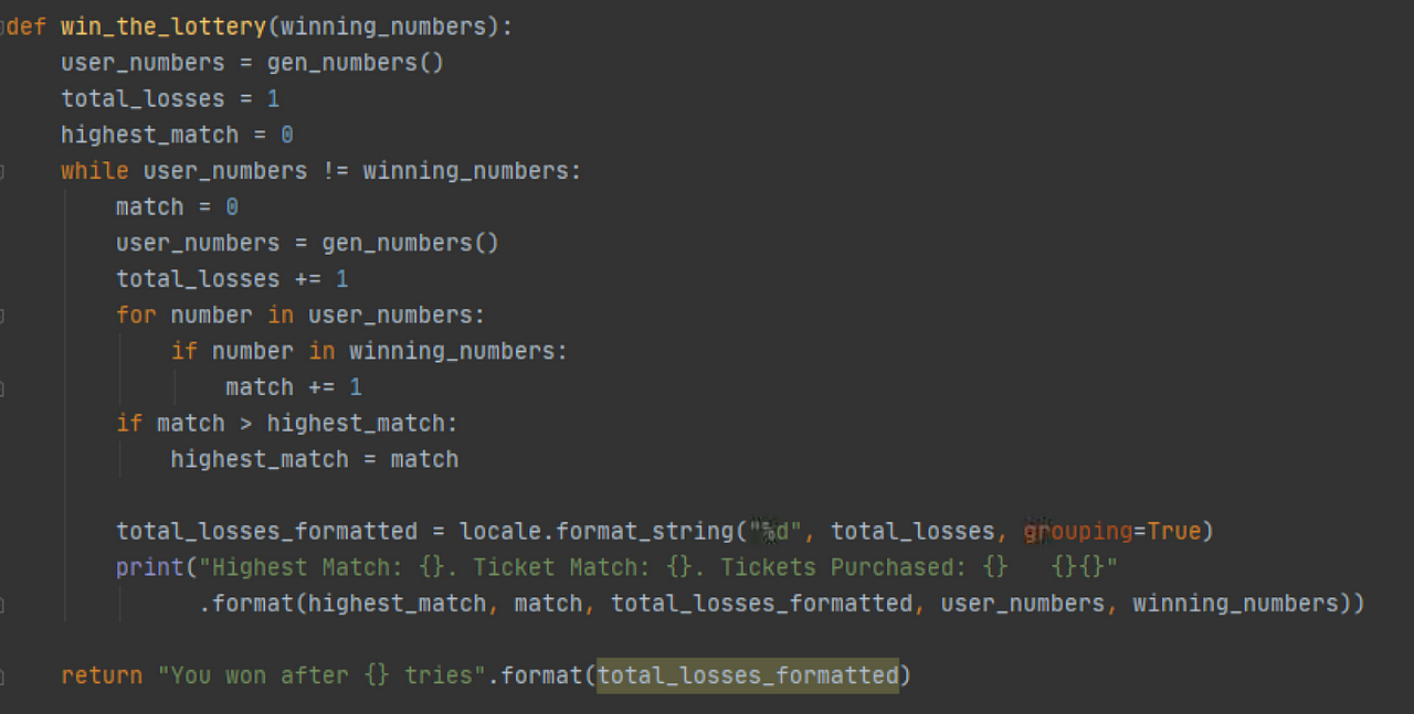 How to win the lottery with Python by Ben Garlock Medium