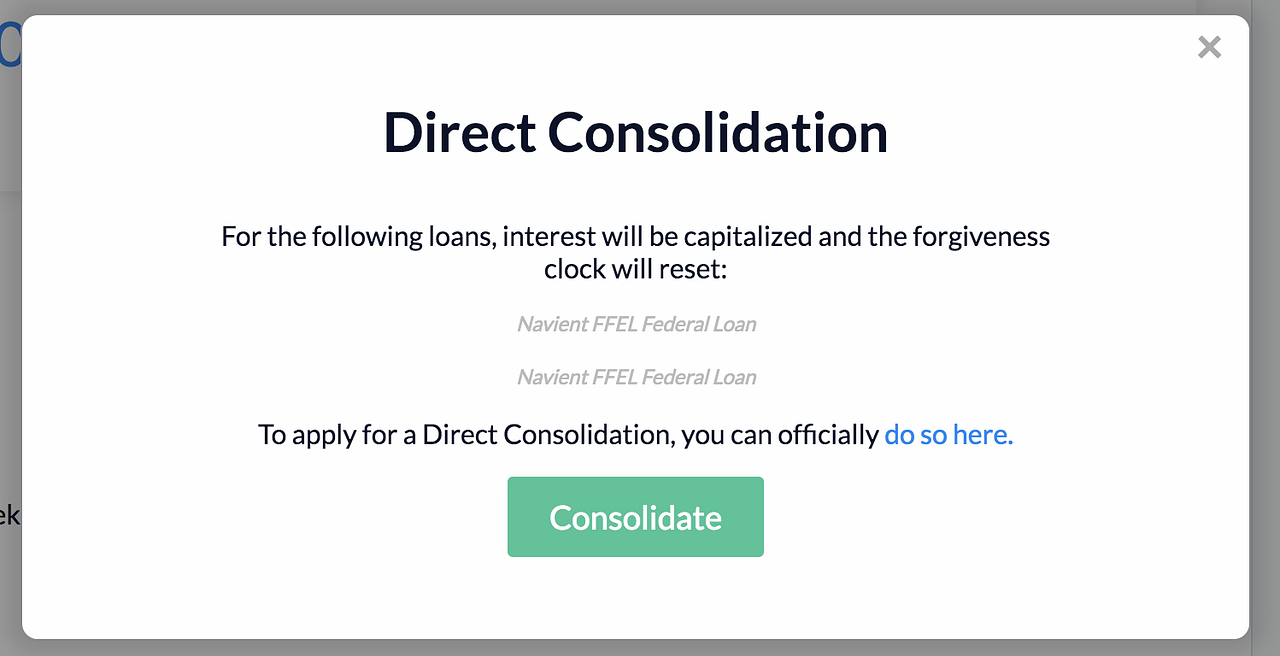 Federal Direct Loan Consolidation by Bobby Matson Payitoff Medium