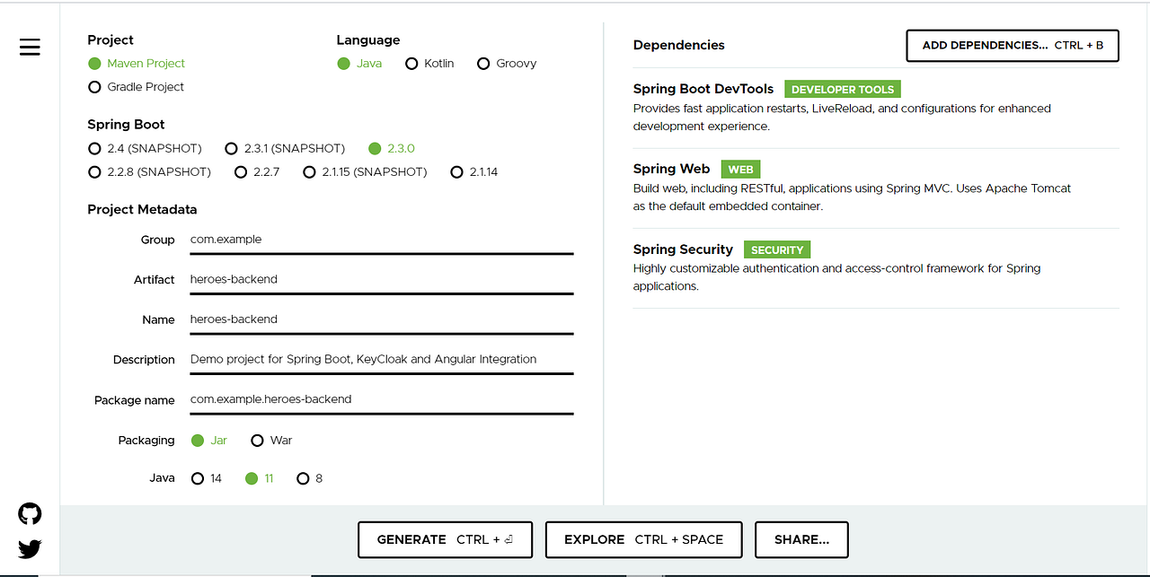 Secure Spring Boot + Angular 9 Application using KeyCloak(2/3) by