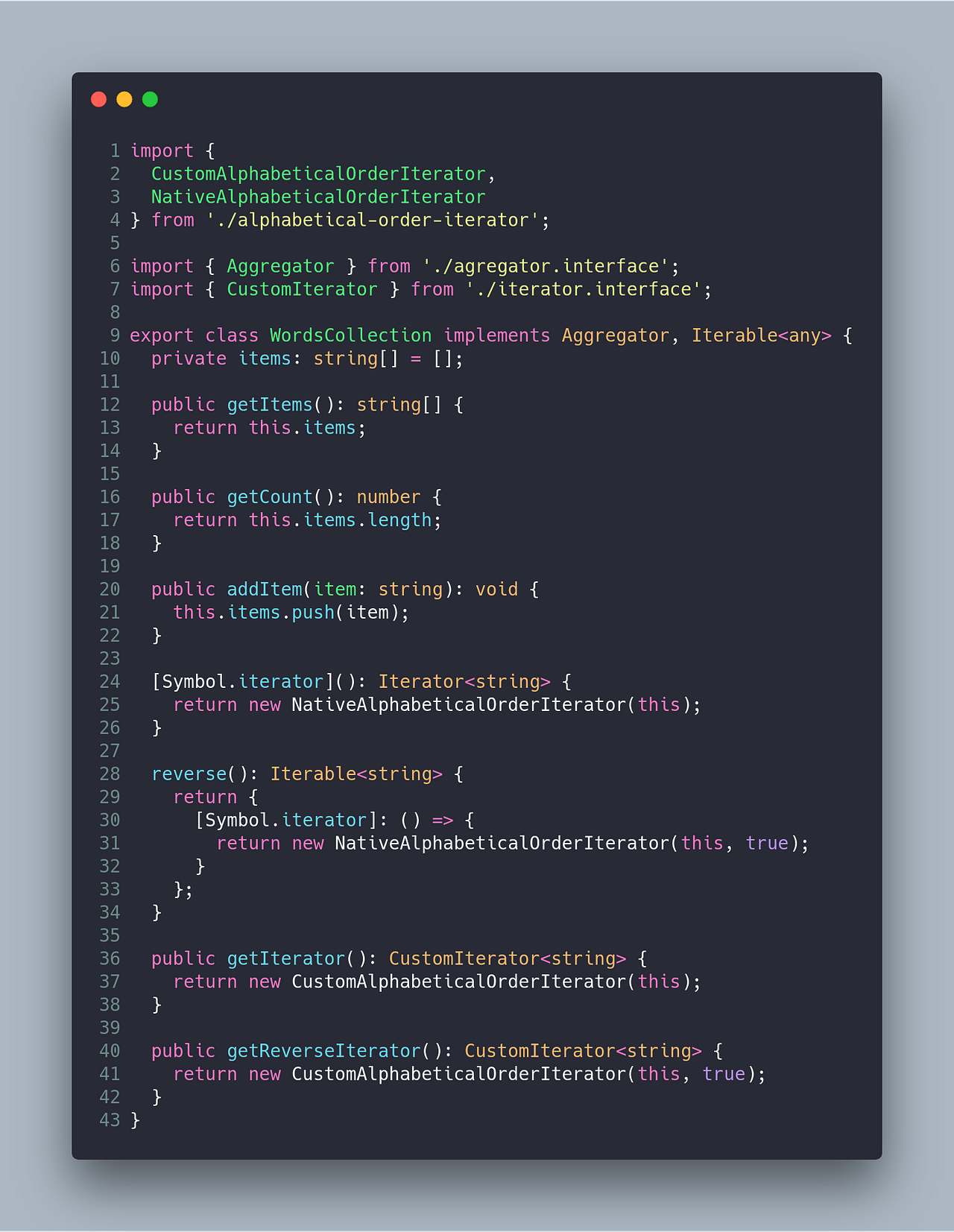 Understanding the Iterator Pattern in JavaScript and Typescript using