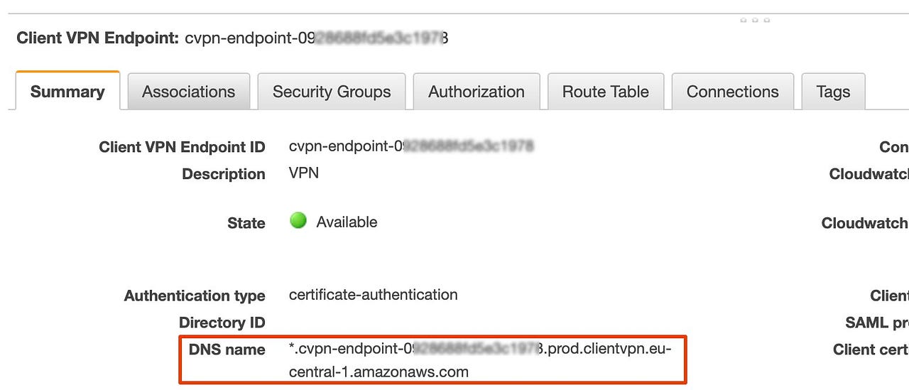 Schedule your AWS Client VPN Endpoint AWS Factory