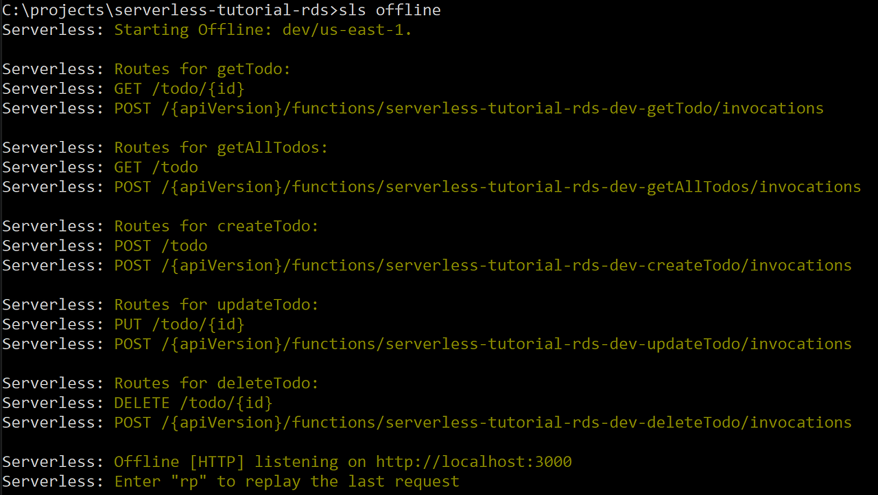 npm serverless-offline npm serverless-offline