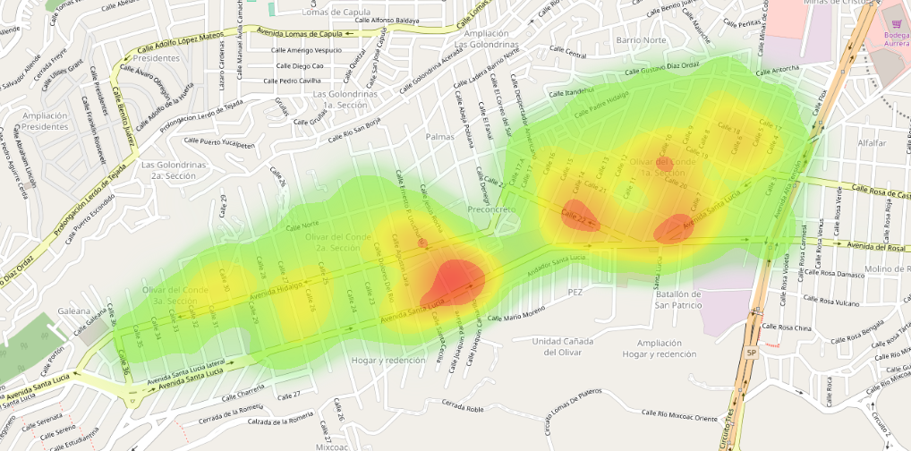 Crea en QGIS un mapa de calor (heatmap) | by GEOScéntricos | Medium