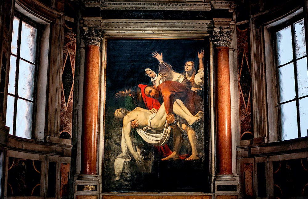 The Entombment Of Christ Caravaggio Analysis