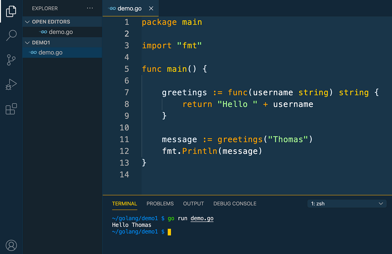 Go Functions (Part 4) Anonymous Functions Medium