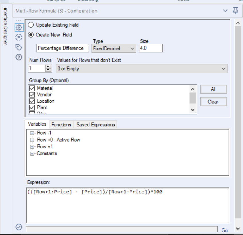 Alteryx Designer Multi Row Formula Example Medium