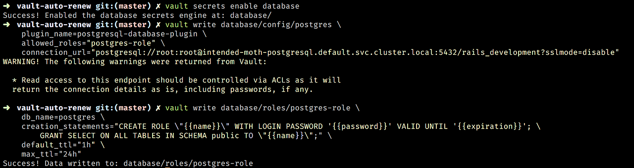 Dynamic secrets on pods using Vault by Guy