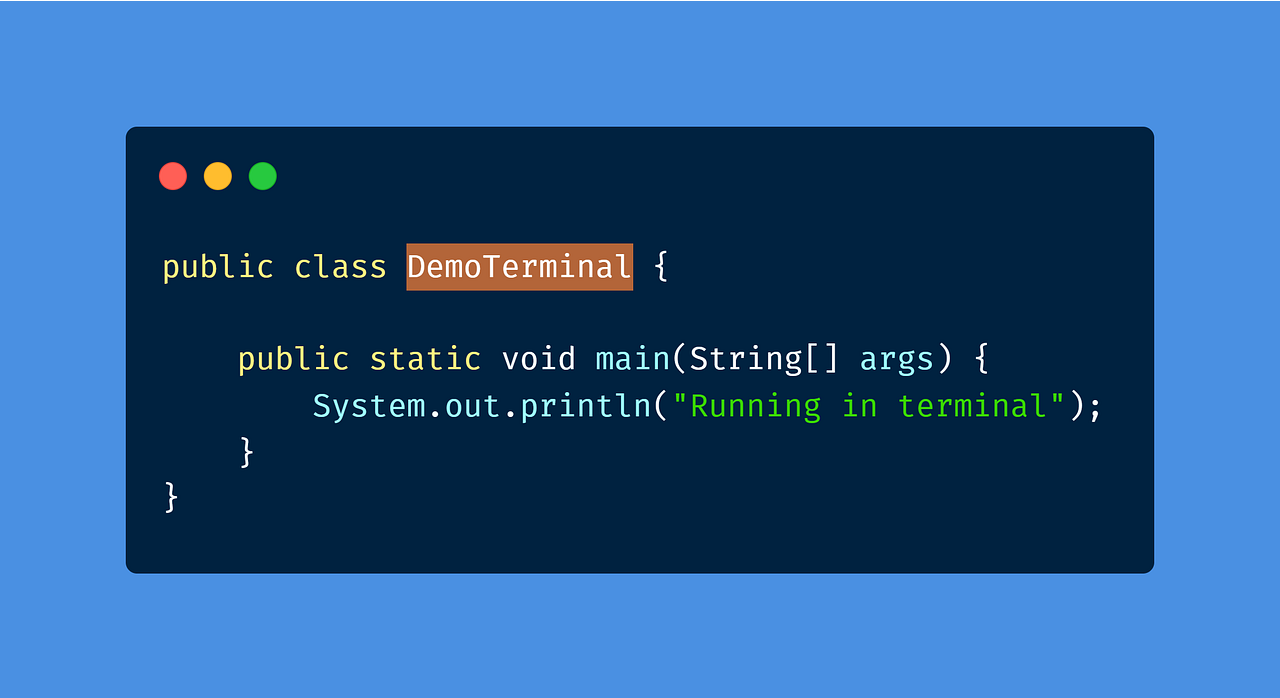 Java in the Terminal. Learning How to Run Java using Only the… by