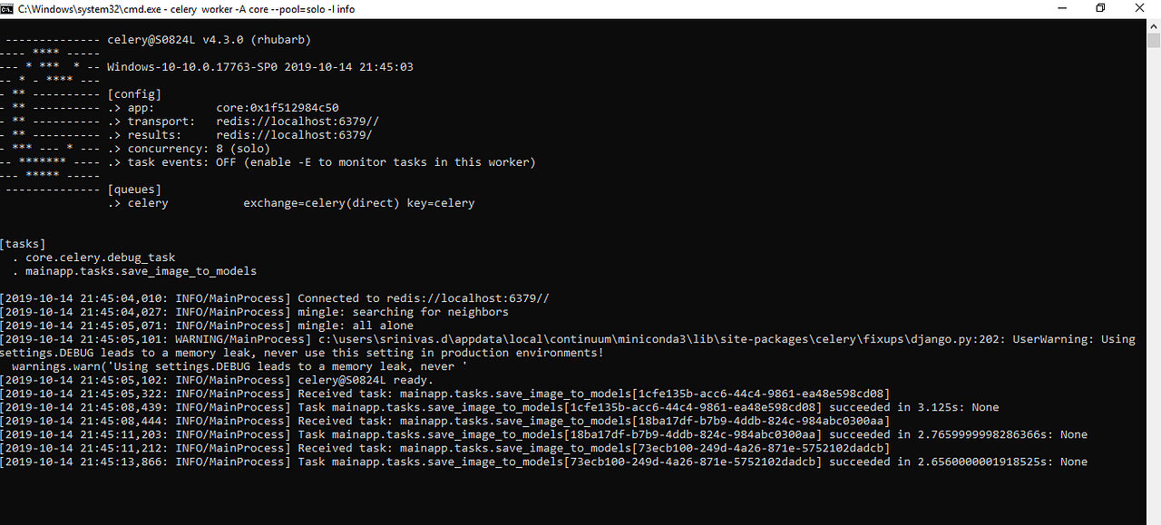 Integrating Django Signals and Celery by Srinivas Reddy Analytics