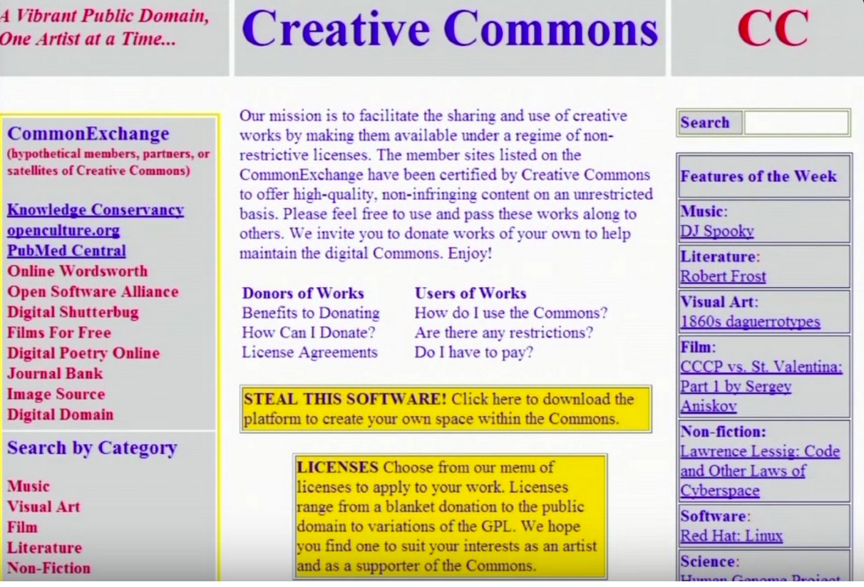 Keeping up with the Commons 4. Going back to school with Creative