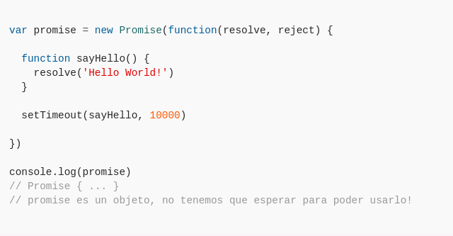 Promise : Te lo prometo por Javascript | by María Vedia | Medium