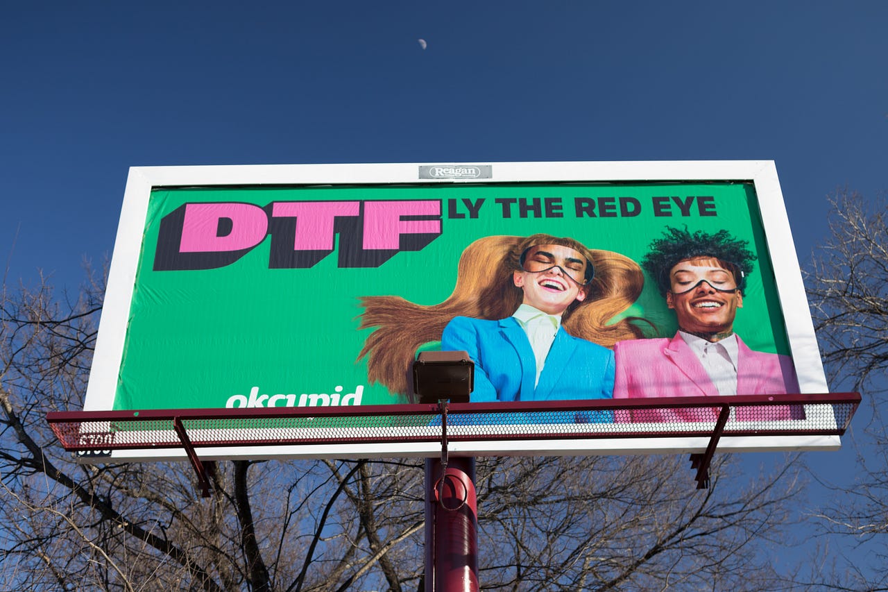 Where have you seen our DTF campaign? | by OkCupid | The ...