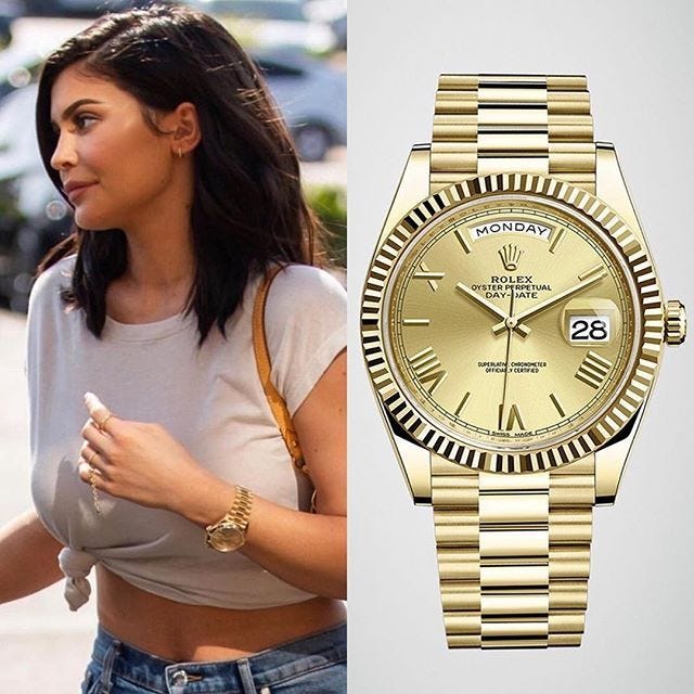 kylie jenner s 18kt white gold patek philippe