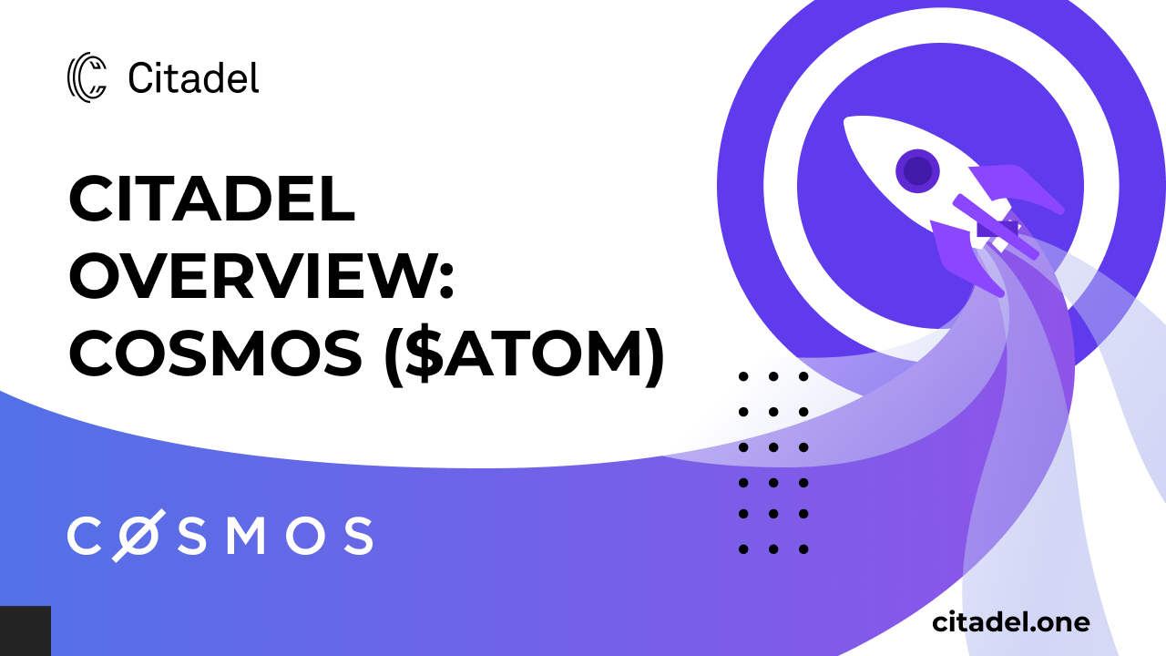 Cosmos Network landing page by Citadel.one