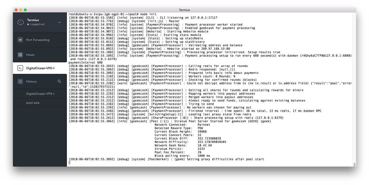 How to setup own Mining Pool step by step by GeekCash GeekCash Medium