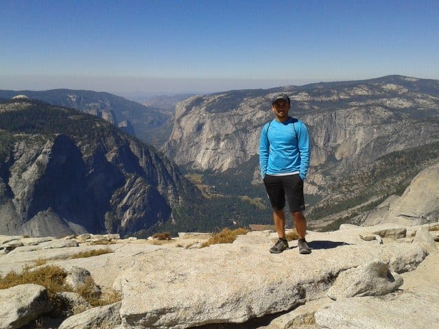 overnight backpacking yosemite