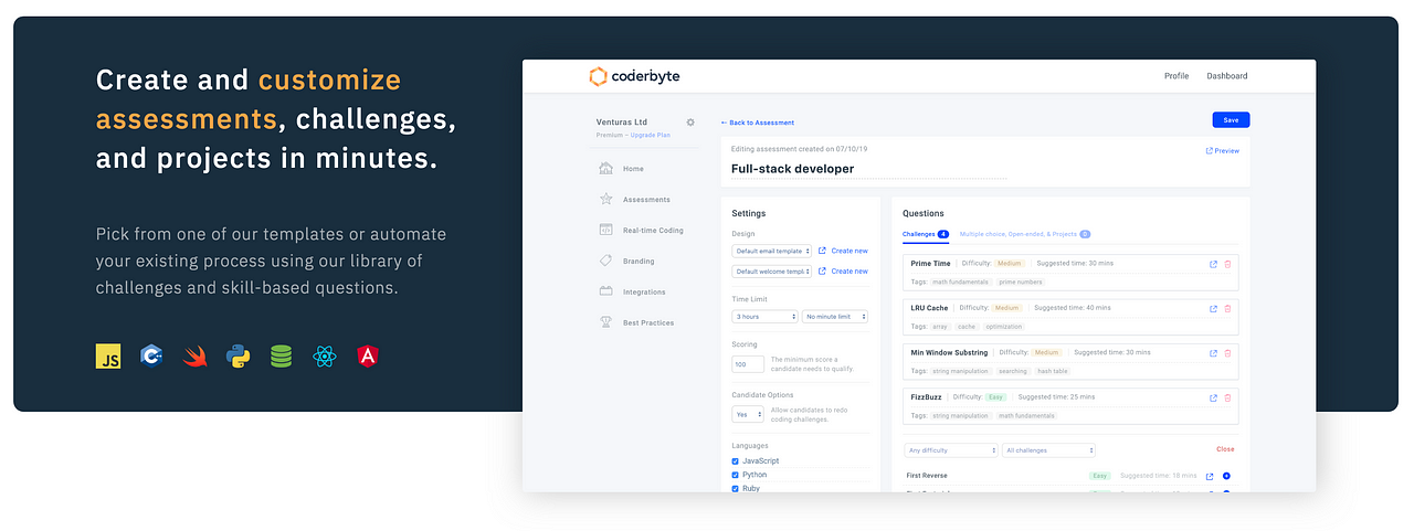 The best technical assessment & code screening platforms of 2020