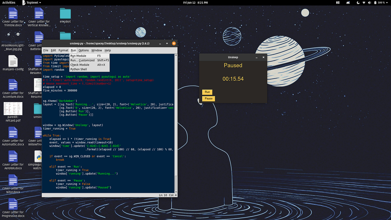 Make Python Work For You!. I used PyAutoGUI and PySimpleGUI to… | by ...